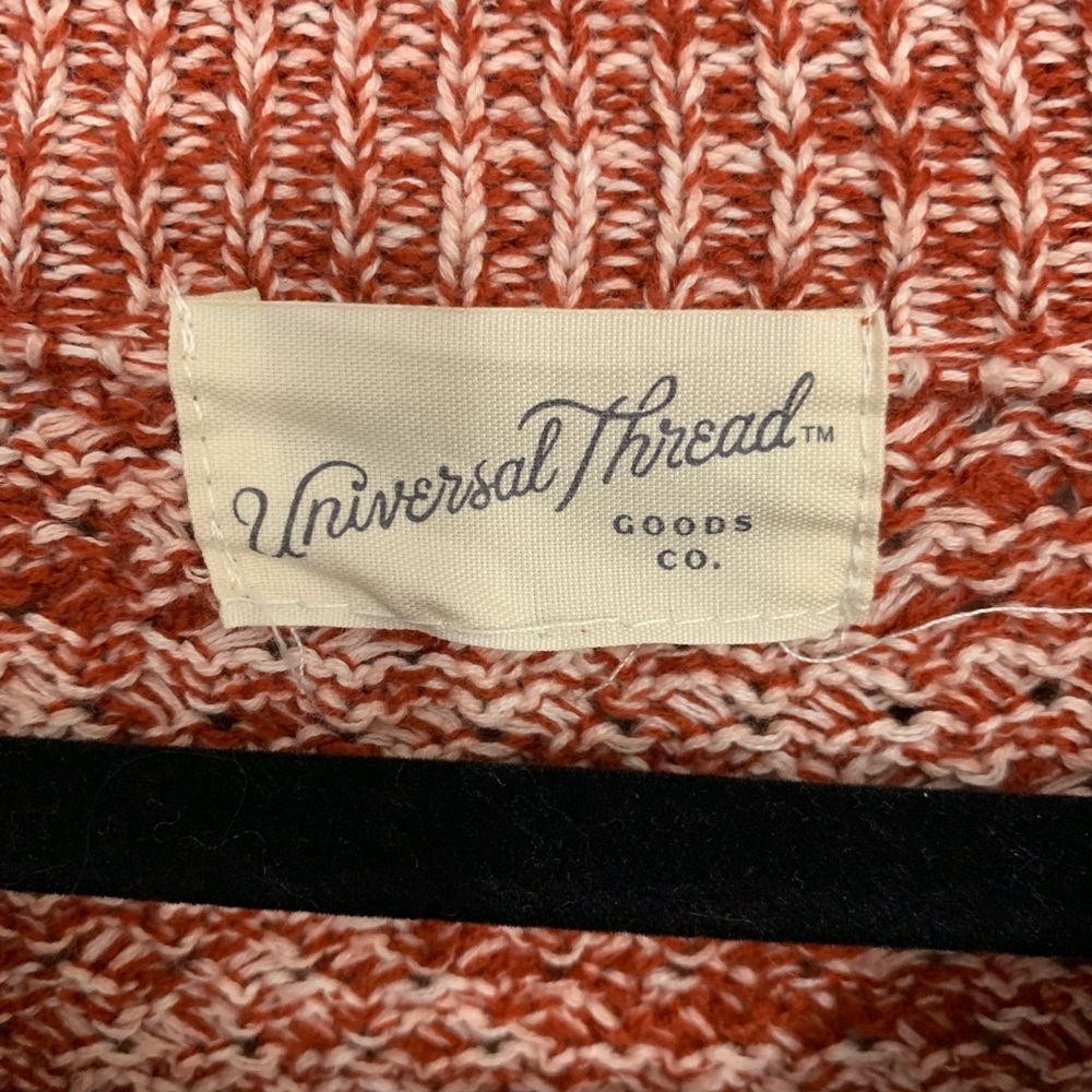 Universal Thread Heathered Cable Knit Swea - image 4